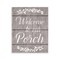 Stupell Industries Rustic Welcome Porch Wall Plaque Art Design by Ziwei Li
